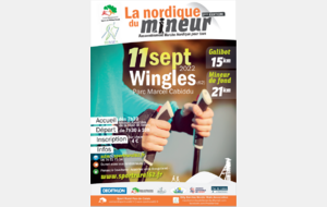 La marche nordique du mineur à Wingles