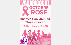 Marche Octobre Rose Vaudricourt 