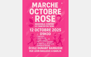 Marche octobre rose Barlin 