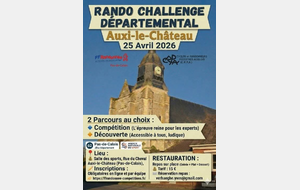 Rando challenge départemental Auxi le Château