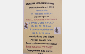 Interclub vendin les Béthune