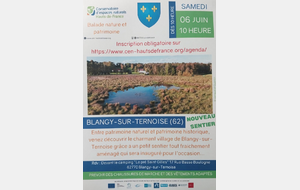 Balade nature et patrimoine BLANGY SUR TERNOISE