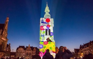 Vidéo mapping à Béthune