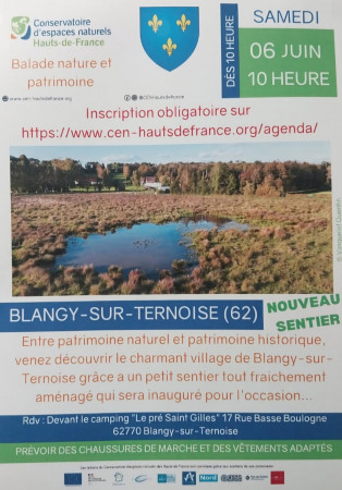 Balade nature et patrimoine BLANGY SUR TERNOISE
